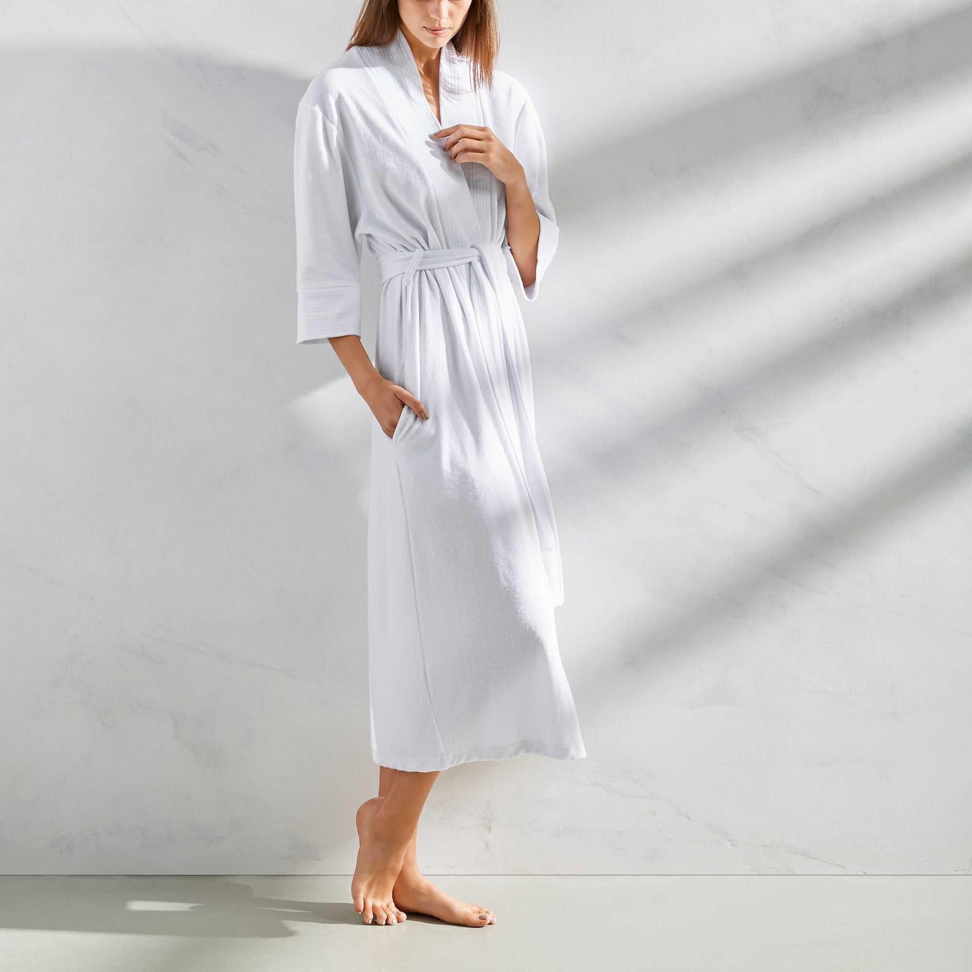 White Marlow Robe - B2B Kassatex Store