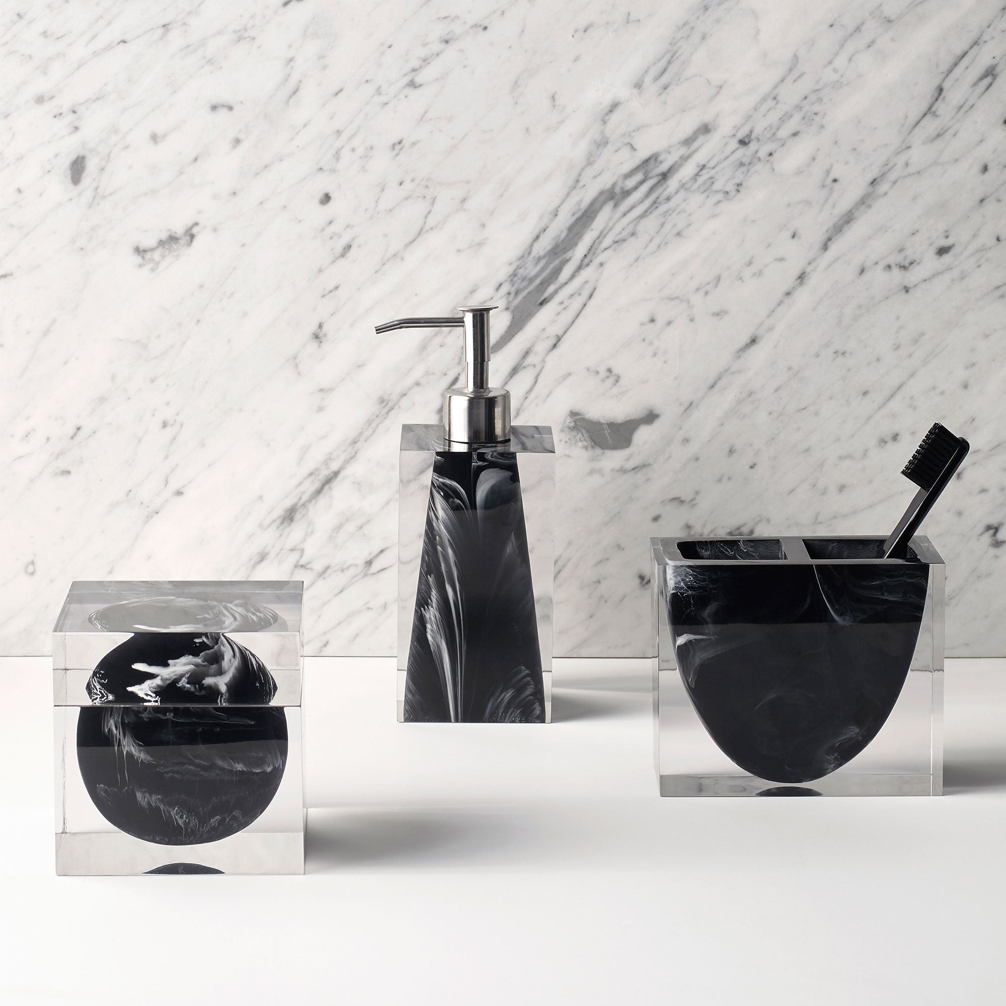 Ducale Black Bath Accessories B2B Kassatex Store