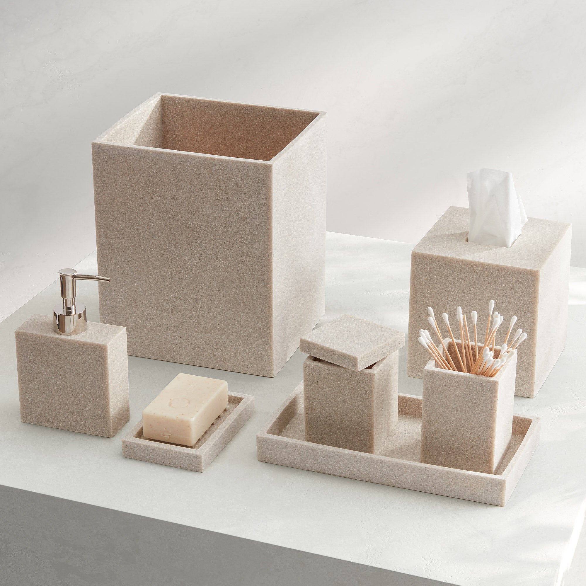 Slate Ivory Bath Accessories B2B Kassatex Store